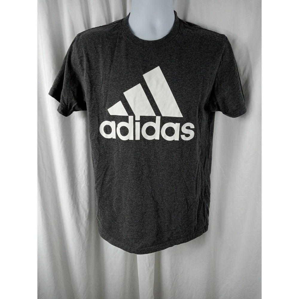 Adidas Golf Short Sleeve Graphic T Shirt Gray Mens Sz M